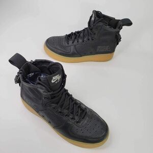 Nike Air Force 1 SF AF1 Mid Urban Utility Shoe Black Gum Unisex Womens Size 7